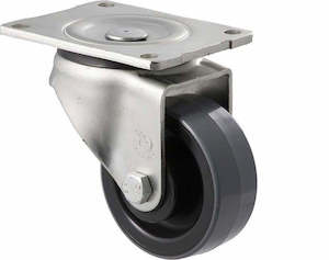 100mm Heavy Duty Industrial Polyurethane Castors - 300KG Rated