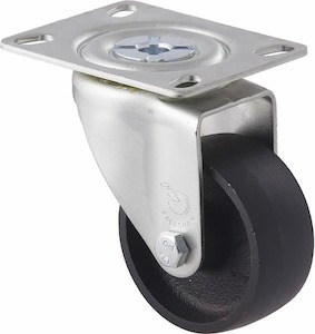 High Temperature Wheels Castors: 75mm Cast Iron  High Temperature Castor 100KG @ 400°C