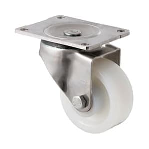 100mm Nylon Stainless Steel Castors - 350KG Rated