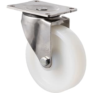 150mm Nylon Stainless Steel Castors -  450KG Rated