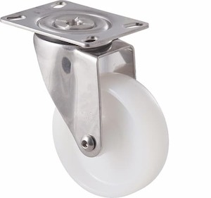 100mm Nylon Stainless Steel Castors - 150KG Rated