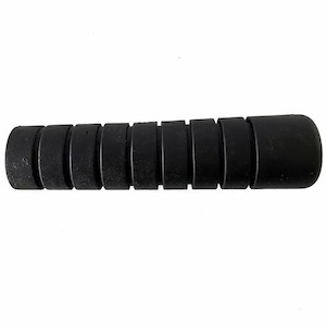 Handle Grips: Soft PVC Tapered Handle Grips - 19mm ID