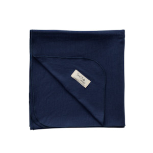 Internet only: Baby Merino Wrap | Indigo