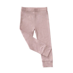 Internet only: Kids Merino Leggings | Blush