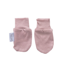 Internet only: Newborn Merino Mittens | Blush