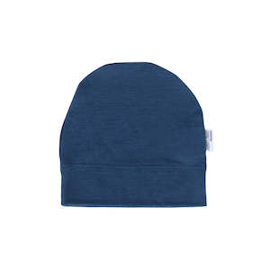 Kids Merino Beanie | Navy