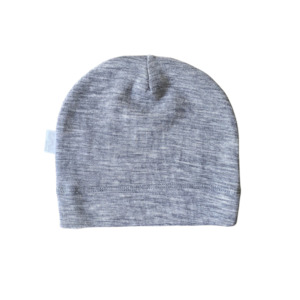 Kids Merino Beanie | Grey Marle