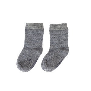 Baby Merino Adventure Socks | Charcoal