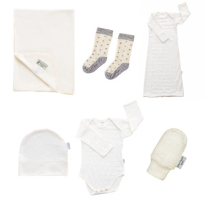 Baby Merino Hospital Pack | Naturals