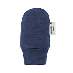 Internet only: Newborn Merino Mittens | Navy