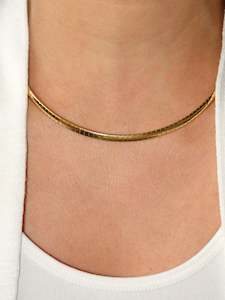 Internet only: Glory Gold plated Chain Necklace