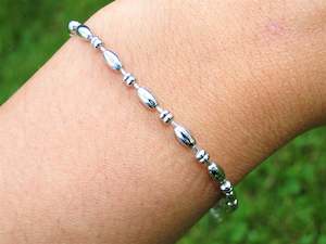 Melinda 18k White Gold plated Bracelet