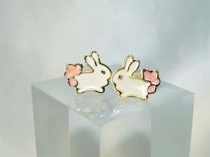 Bunny Rabbit Stud Earrings