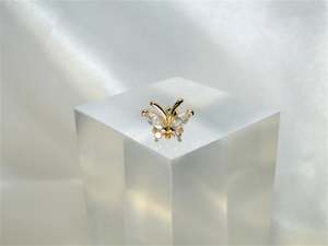 Internet only: Butterfly 18K Gold plated Piercing