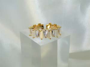 Irregular Shape Golden Ring