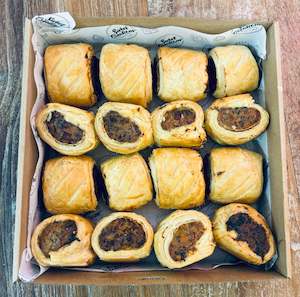 Cake icing or decorating: Mini Pork & Sage Sausage Rolls