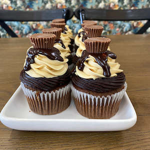 Chocolate Peanut Butter Cupcake