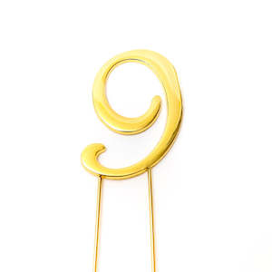 Number #9 Cake Topper