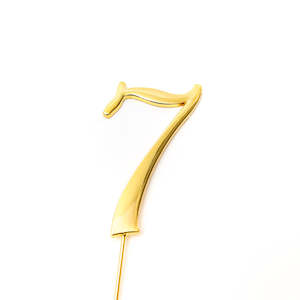 Number #7 Cake Topper