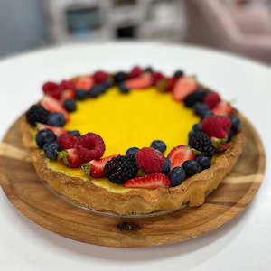 Lemon Tart with Berries