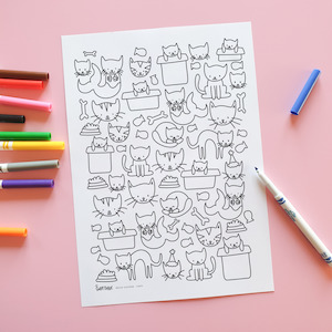 Hello Colour - Cats