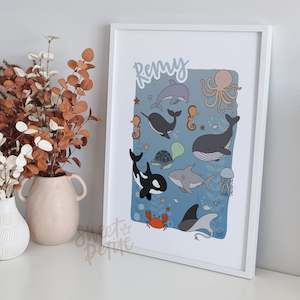 Under the Sea Scene - Personalised