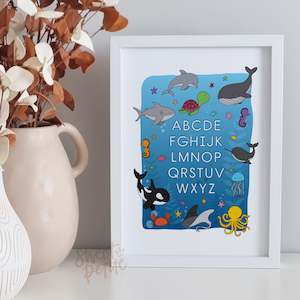 Pet: Alphabet Print - Under the Sea