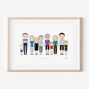 Bespoke Portrait Print