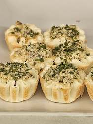 Mini Mushroom Ricotta Puffs x24