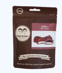 Confectionery: Potter Brothers Jellies in Milk Chocolate