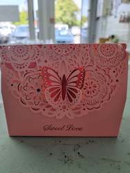 Confectionery: Gift Box - Pink butterfly