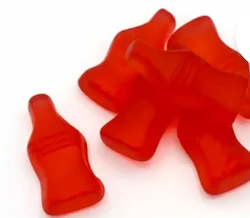 Confectionery: Rhubarb & Gin Gummy Bottle