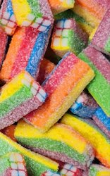 Sour Rainbow Bricks