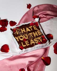 V Day Message Brownie