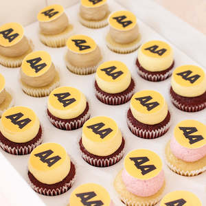 Mini Branded Custom Cupcakes