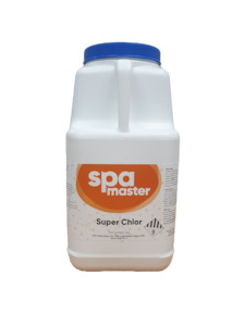 Swimming pool chemical: Spa Master Super Chlor 4kg