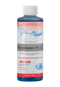 Swimming pool chemical: Polysheen Plus 250mL