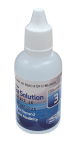 Swimming pool chemical: No. 3 Solution