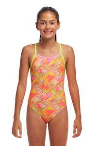 SWIMWEAR GIRLS: FUNKITA SINGLE STRAP