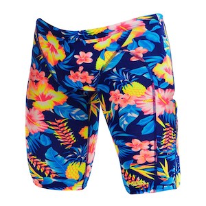 Mens Jammer: FUNKY TRUNKS IN BLOOM TRAINING JAMMER