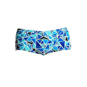 Male Swimwear: SHATTERED FUNKY TRUNK