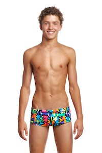 Male Swimwear: CLASSIC TRUNKS PAPER CUT FUNKY TRUNKS