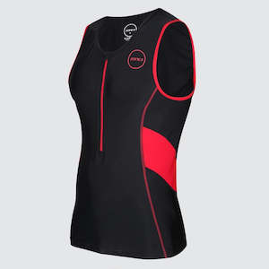 Mens Activate Plus Tri Top Blk Red Zone3