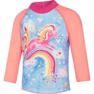 Toddler Long Sleeve Head N Clouds Sun Top Speedo