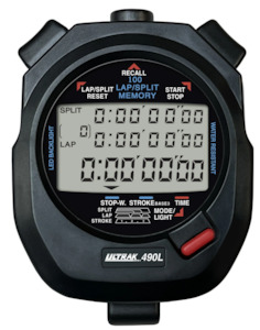 Training Equipment: ULTRAK 490L STOPWATCH