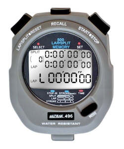 Training Equipment: ULTRAK 496 GREY STOPWATCH PROF-500 LAP