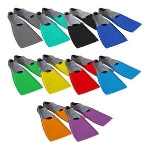 Swim Fins 1: ZOGGS LONG BLADE RUBBER FIN