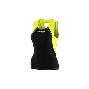 Core Support Singlet Womens 2015 Orca - Black/yellow