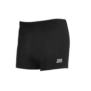 Boys Aquashorts: BOYS COTTESLOE HIP RACER BLACK ZOGGS