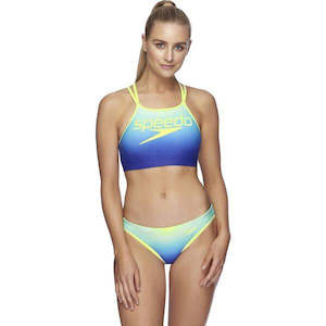 Squad High Neck Two Piece Speedo